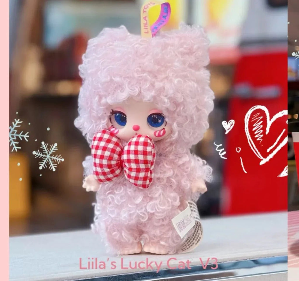 LiiLa's Lucky Cat V3 Honeyland Enchantment Series Plush Dolls. Blind Box - POP BOX