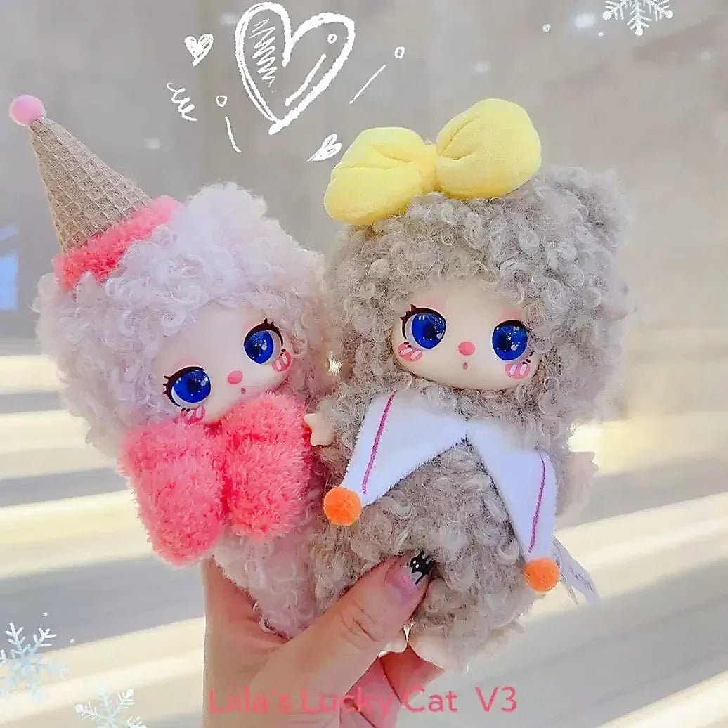 LiiLa's Lucky Cat V3 Series Plush Dolls Hanging Card. Limited Edition - POP BOX