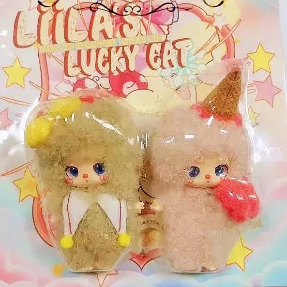 LiiLa's Lucky Cat V3 Series Plush Dolls Hanging Card. Limited Edition - POP BOX