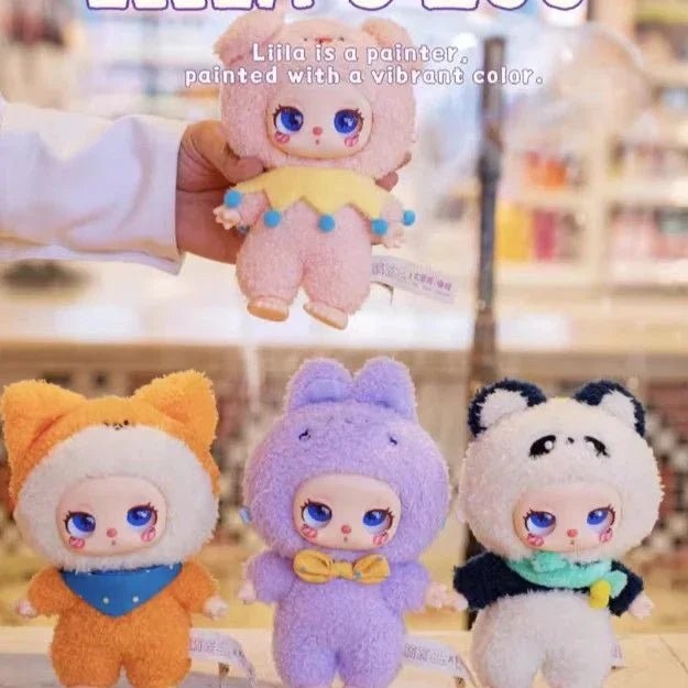 LiiLa's Zoo Series Plush Dolls. Blind Box - POP BOX