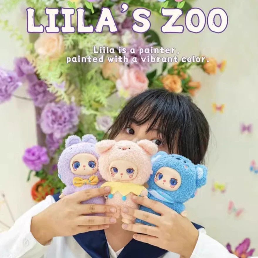 LiiLa's Zoo Series Plush Dolls. Blind Box - POP BOX