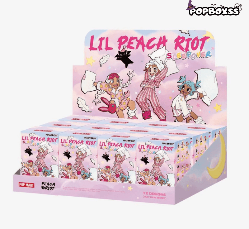 Lil Peach Riot Sleepover Series Figures, Blind Box - POP BOX