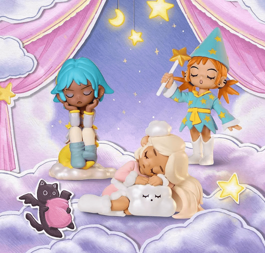 Lil Peach Riot Sleepover Series Figures, Blind Box - POP BOX