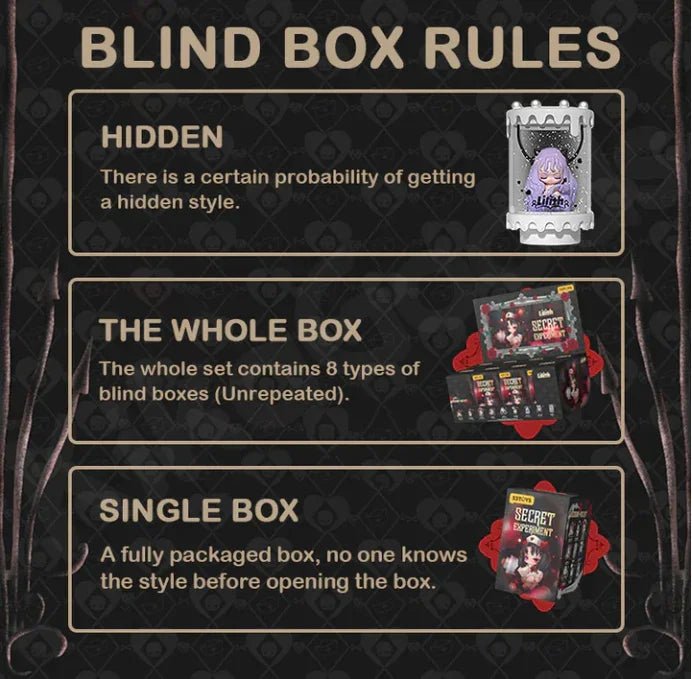 Lilith Secret Experiment Series Blind Box - POP BOX