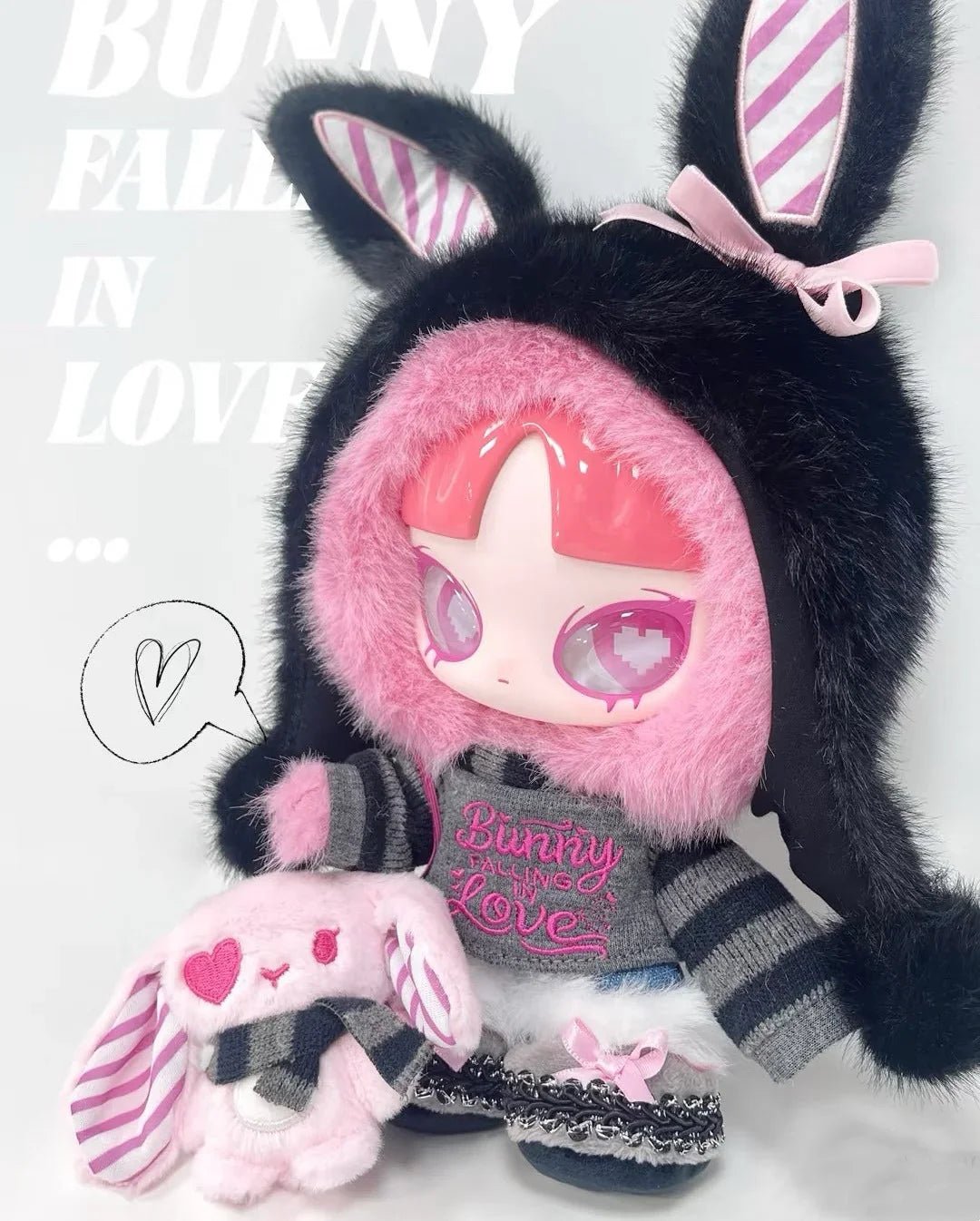 Limited INN'S 520 Bunny Falling in LOVE Plush Dolls - POP BOX