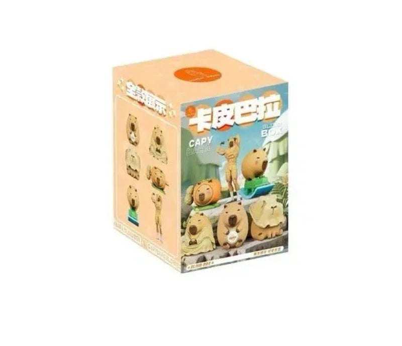Luck Moai Capybara Series Figures. Blind Box - POP BOX