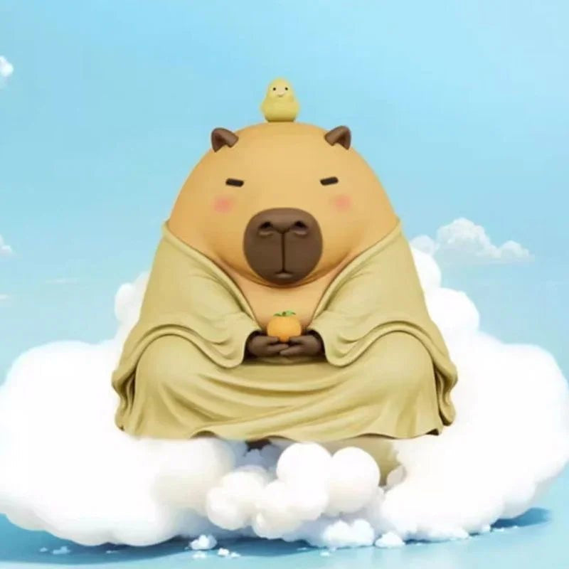 Luck Moai Capybara Series Figures. Blind Box - POP BOX