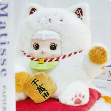 Lucky Meow Series Plush Doll. Blind Box - POP BOX