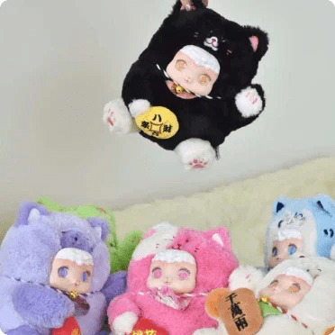 Lucky Meow Series Plush Doll. Blind Box - POP BOX