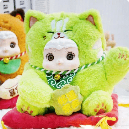 Lucky Meow Series Plush Doll. Blind Box - POP BOX