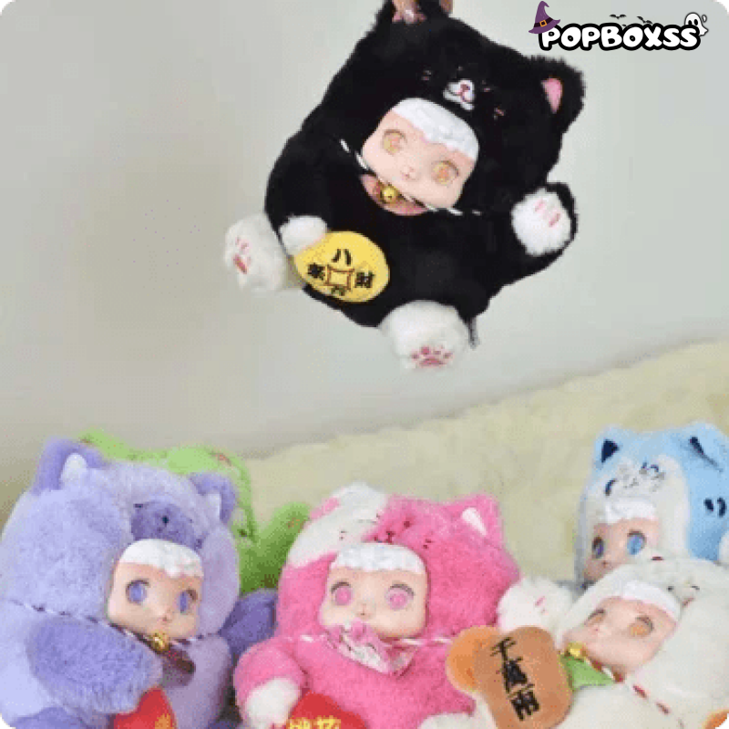 Lucky Meow Series Plush Doll. Blind Box - POP BOX