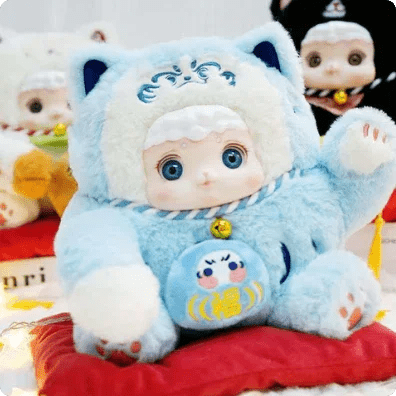 Lucky Meow Series Plush Doll. Blind Box - POP BOX