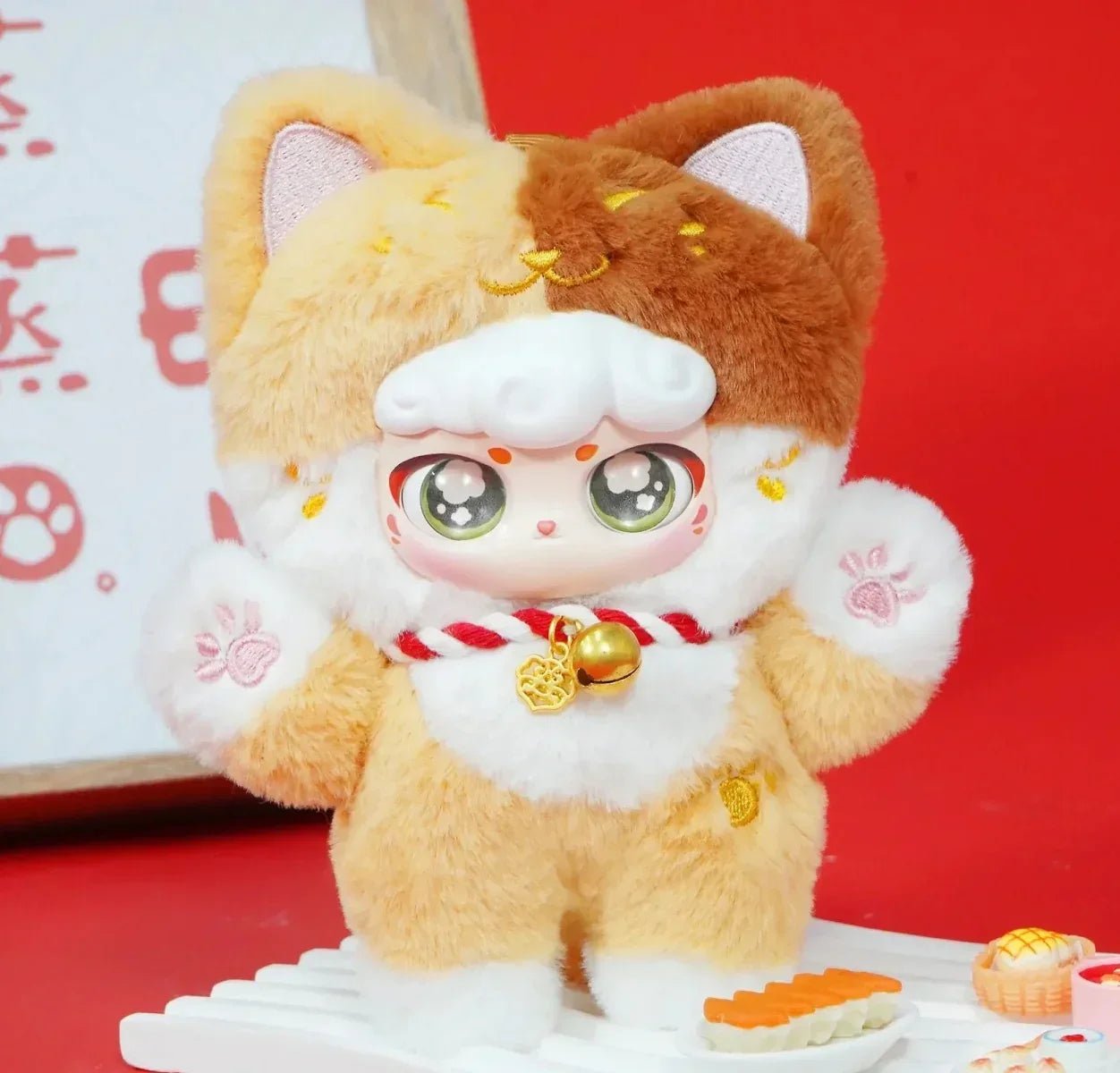 Lucky Meow Series V2 Plush Doll. Blind Box - POP BOX