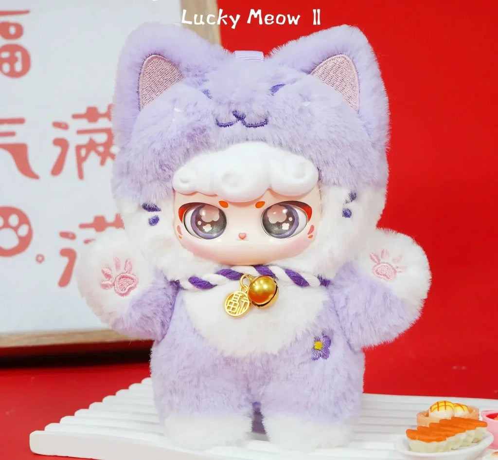 Lucky Meow Series V2 Plush Doll. Blind Box - POP BOX