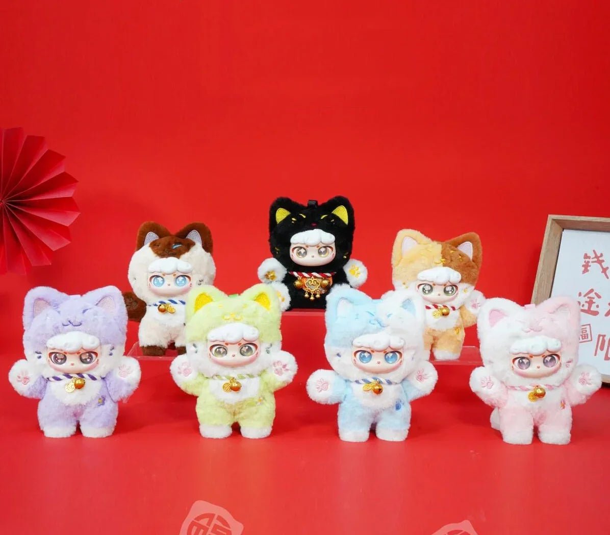 Lucky Meow Series V2 Plush Doll. Blind Box - POP BOX