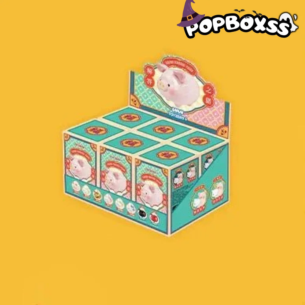 LuLu The Piggy Lucky Fortune Piggy Series Figures. Blind Bag - POP BOX