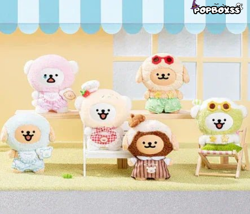 Maltese Colorful Daily Life Series Plush Pendant Dolls. Blind Box - POP BOX