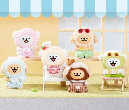 Maltese Colorful Daily Life Series Plush Pendant Dolls. Blind Box - POP BOX