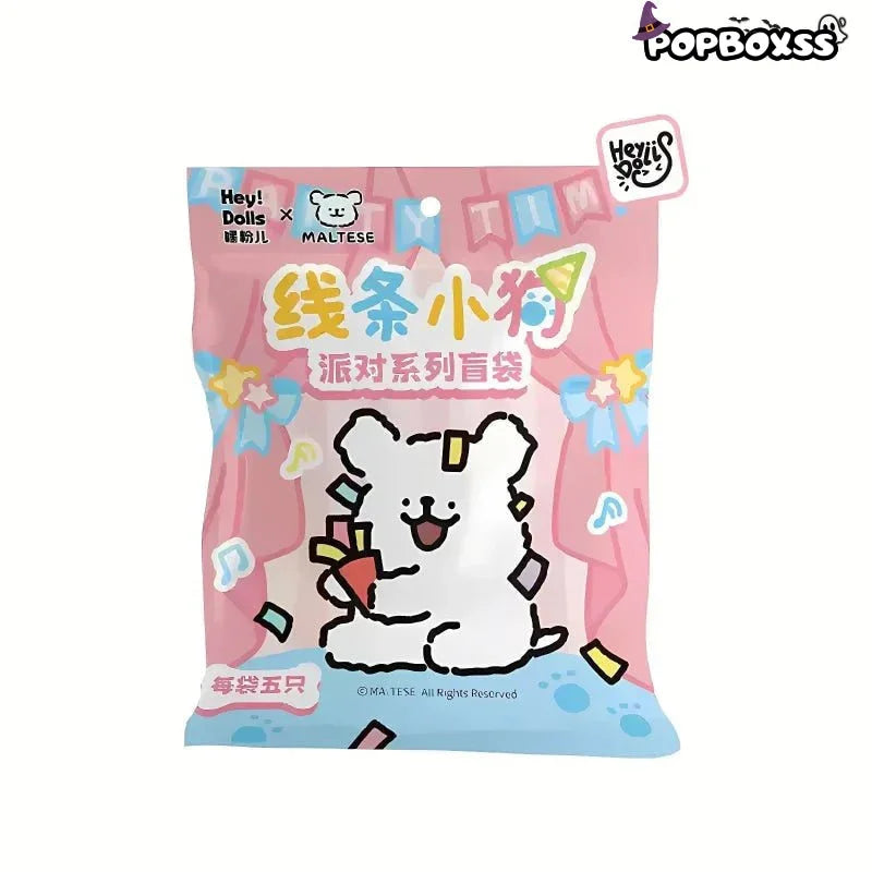 MALTESE Mini Beans V2 Party Series PVC Figures. Blind Bag - POP BOX