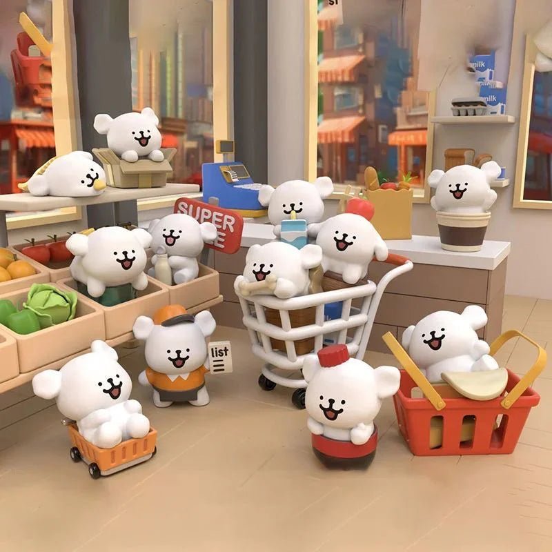 MALTESE Mini Beans V2 Party Series PVC Figures. Blind Bag - POP BOX