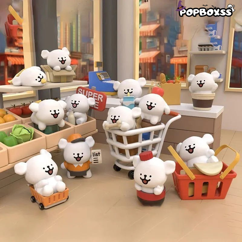 MALTESE Mini Beans V2 Party Series PVC Figures. Blind Bag - POP BOX