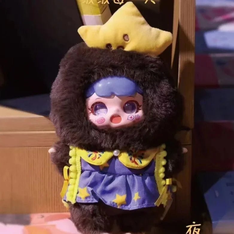 MANCHAO Mischievous Imp Rongrong Everyday Series Plush Dolls. Blind Box - POP BOX