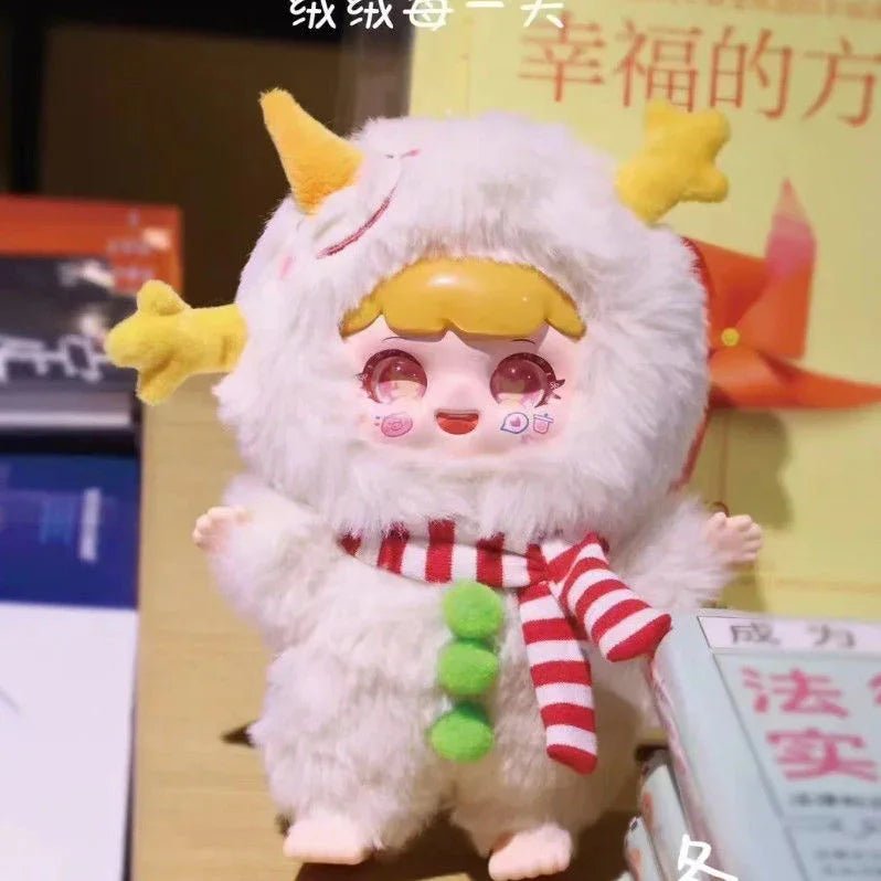 MANCHAO Mischievous Imp Rongrong Everyday Series Plush Dolls. Blind Box - POP BOX