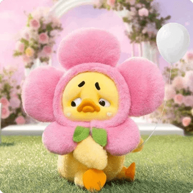 MAX - UPSETDUCK Bloom For You Duck Blind Box. 33 cm Tall - POP BOX