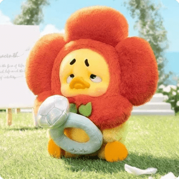 MAX - UPSETDUCK Bloom For You Duck Blind Box. 33 cm Tall - POP BOX