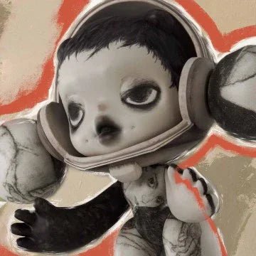 MEGA α SKULLPANDA 400% & 1000% Egon Schiele - POP BOX