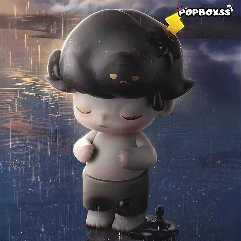 MEGA JUST DIMOO 400% Thundershower Series PVC Figure - POP BOX