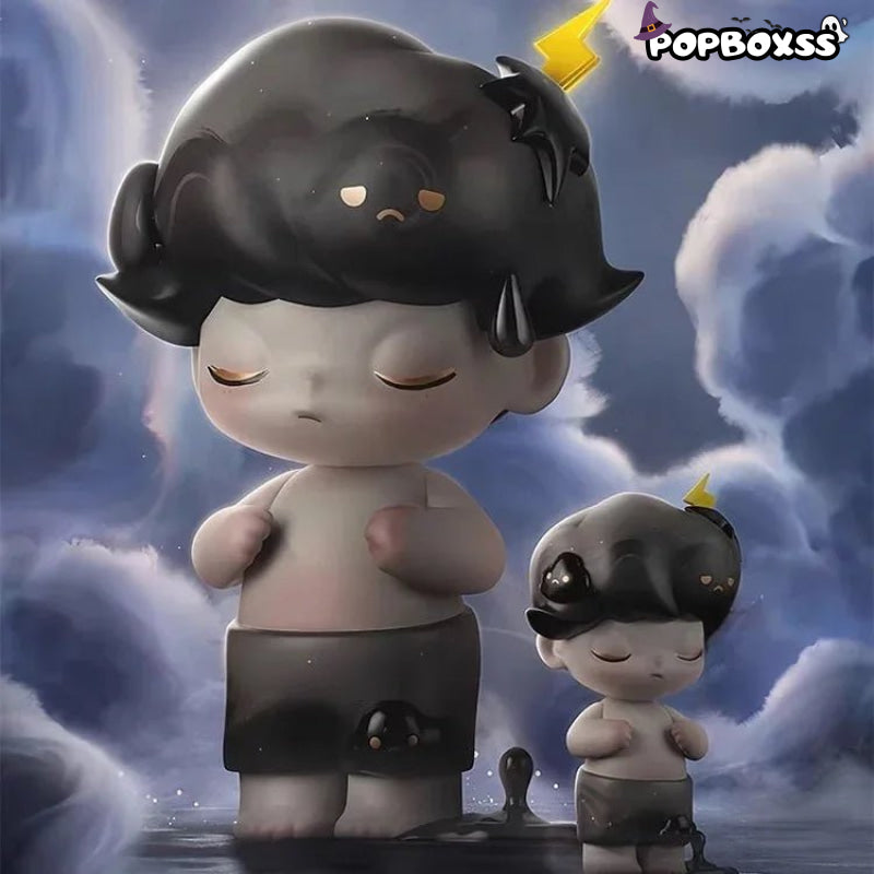 MEGA JUST DIMOO 400% Thundershower Series PVC Figure - POP BOX