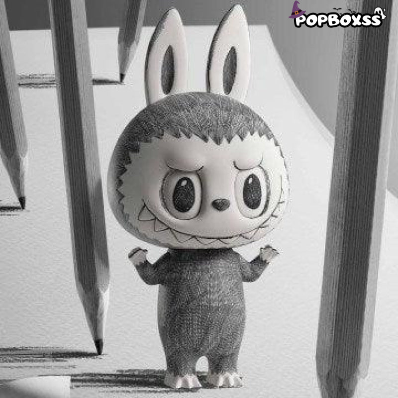 MEGA LABUBU 400% Sketch. Globally Limited - POP BOX