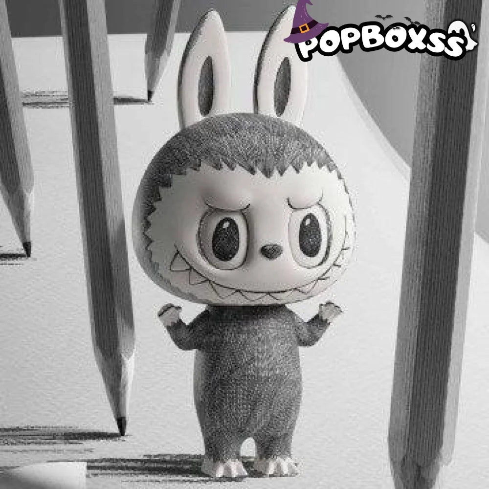 MEGA LABUBU 400% Sketch. Globally Limited - POP BOX