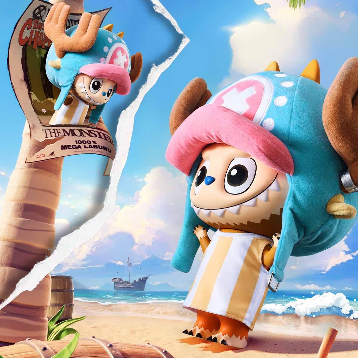 MEGA LABUBU 400%/1000% TONY TONY CHOPPER - POP BOX