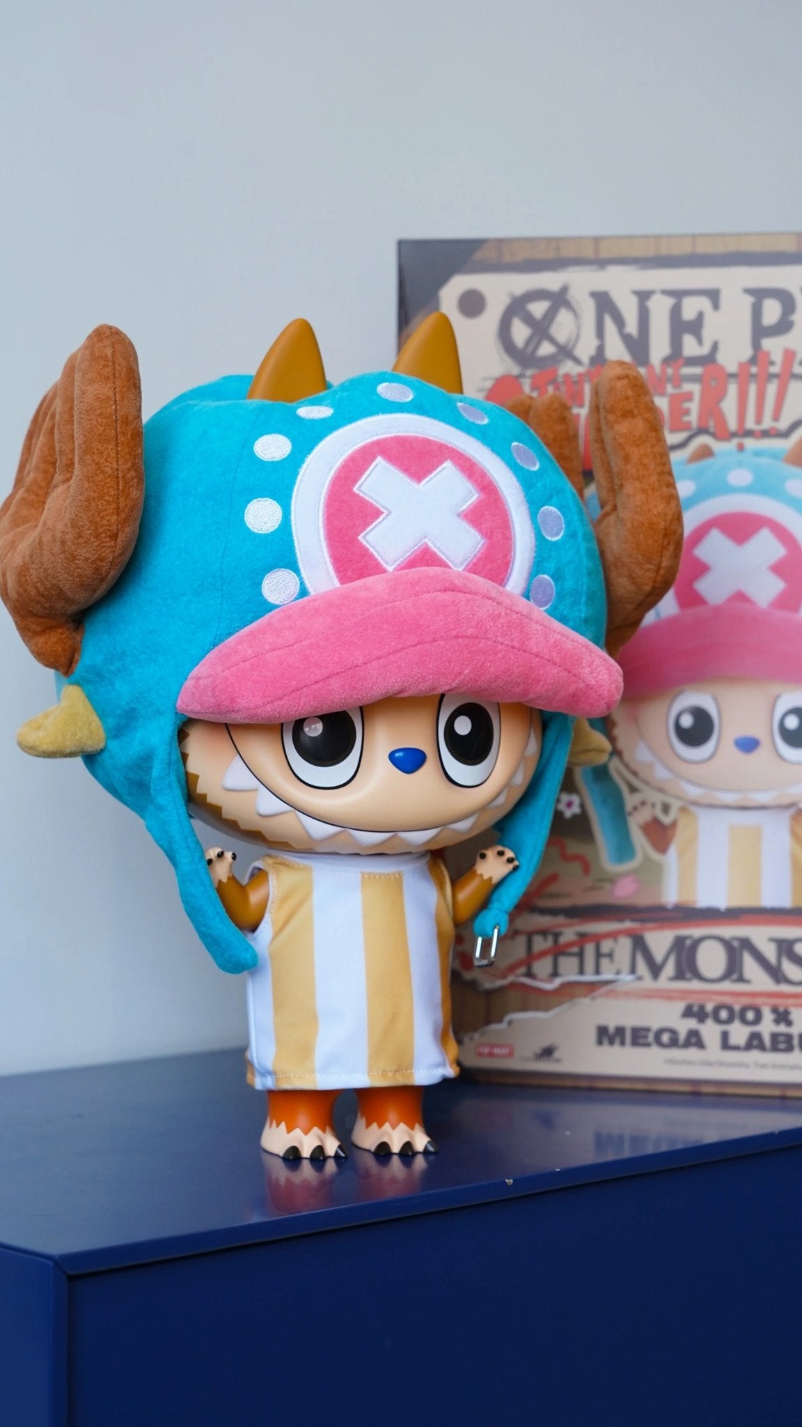 MEGA LABUBU 400%/1000% TONY TONY CHOPPER - POP BOX