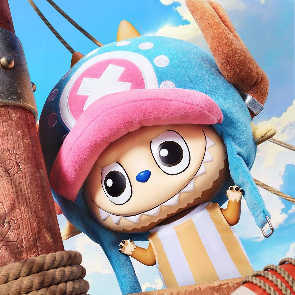 MEGA LABUBU 400%/1000% TONY TONY CHOPPER - POP BOX