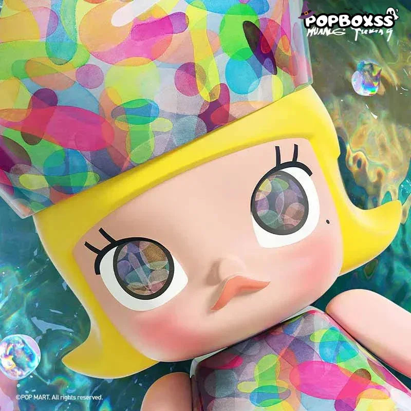 MEGA ROYAL MOLLY 400% x Huang Yuxing - Bubble - POP BOX