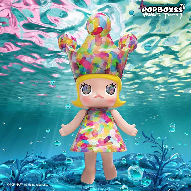 MEGA ROYAL MOLLY 400% x Huang Yuxing - Bubble - POP BOX