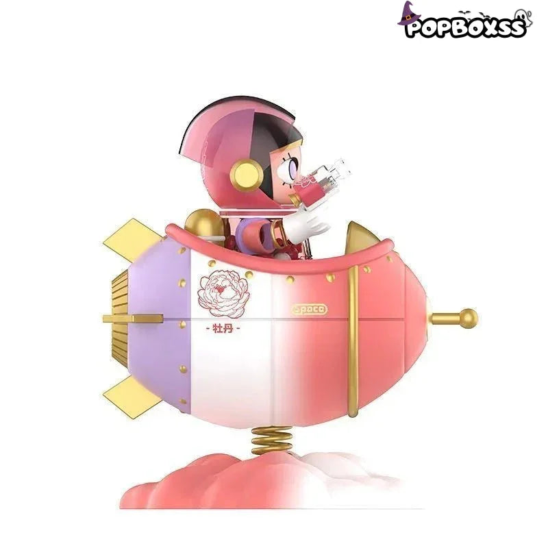 MEGA SPACE MOLLY 100% Blooming Series Peony Figure - POP BOX