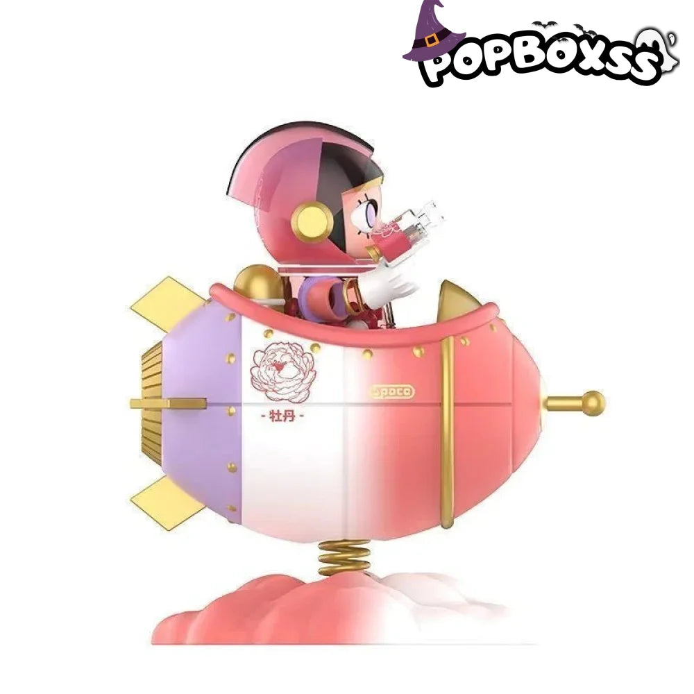 MEGA SPACE MOLLY 100% Blooming Series Peony Figure - POP BOX