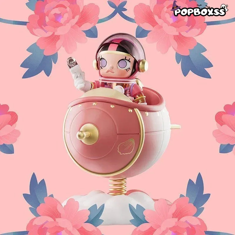 MEGA SPACE MOLLY 100% Blooming Series Peony Figure - POP BOX