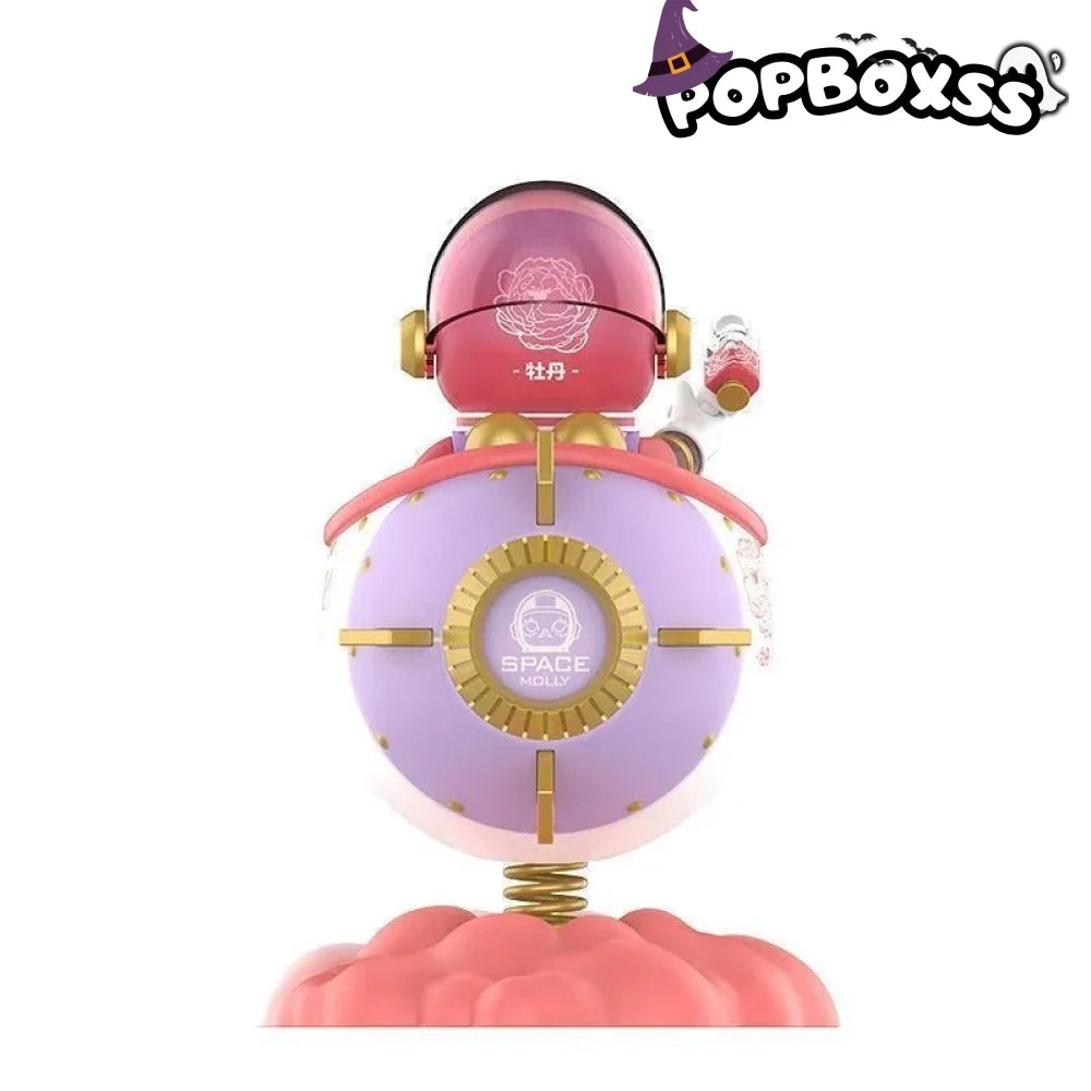 MEGA SPACE MOLLY 100% Blooming Series Peony Figure - POP BOX