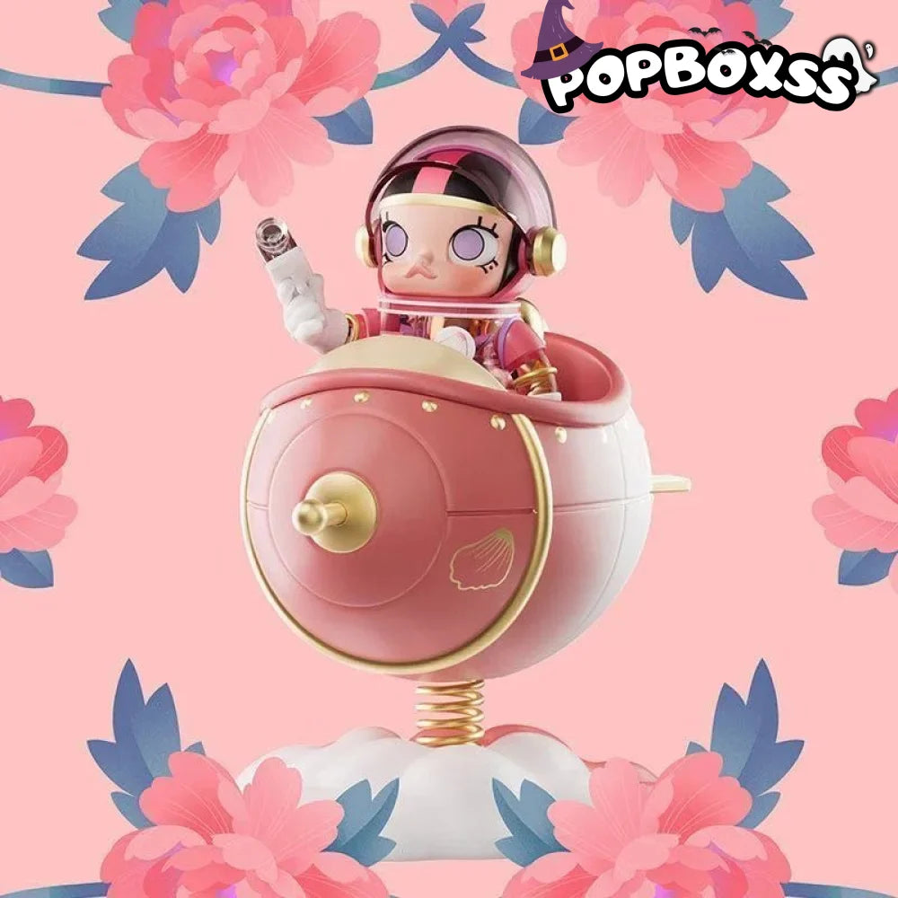 MEGA SPACE MOLLY 100% Blooming Series Peony Figure - POP BOX