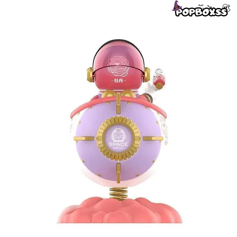 MEGA SPACE MOLLY 100% Blooming Series Peony Figure - POP BOX