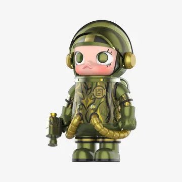 MEGA SPACE MOLLY 100% CLOT - Olive Alienegra - POP BOX