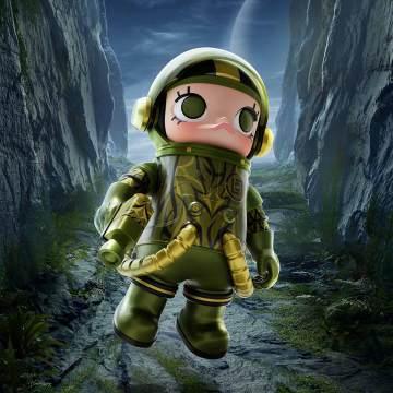 MEGA SPACE MOLLY 100% CLOT - Olive Alienegra - POP BOX