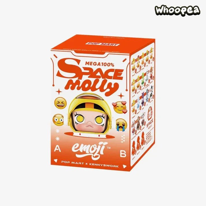 MEGA SPACE MOLLY 100% × emoji？ Series Figures. Blind Box - POP BOX