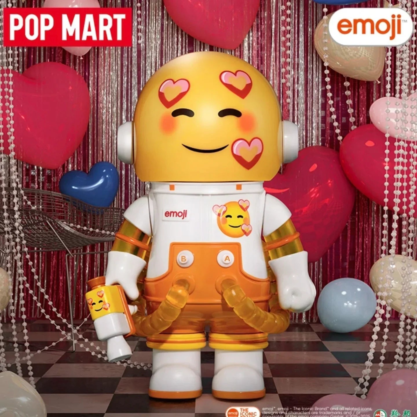 MEGA SPACE MOLLY 100% × emoji？ Series Figures. Blind Box - POP BOX