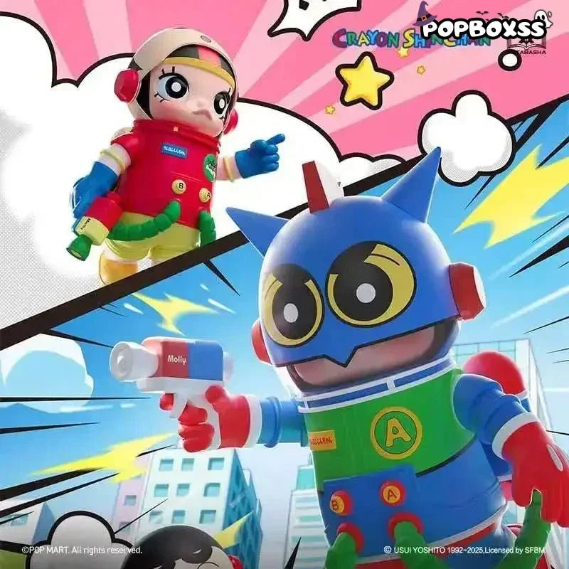 MEGA SPACE MOLLY 400%+100% Crayon Shinchan - POP BOX